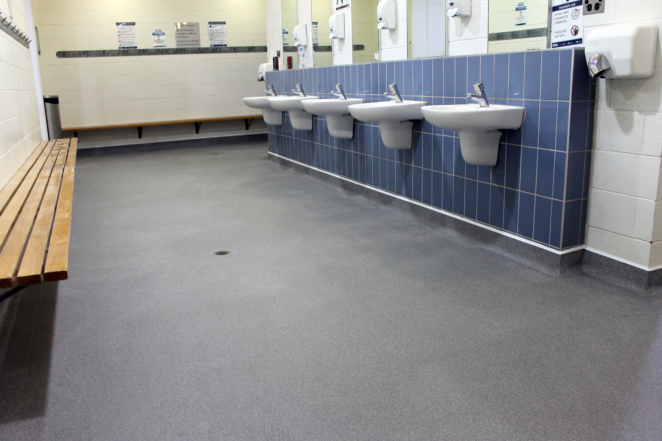 Flowfast Material in Amenities